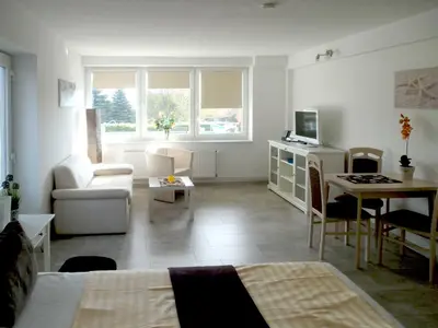 TV/Unterhaltungsangebot in der Unterkunft Villa Vogelsang