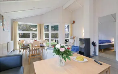 Ein Sitzbereich in der Unterkunft Freibeuterweg 4 - Dorf 6