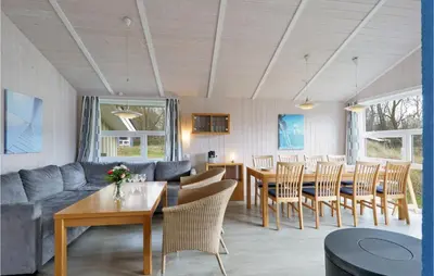 Ein Sitzbereich in der Unterkunft Freibeuterweg 7 - Dorf 6