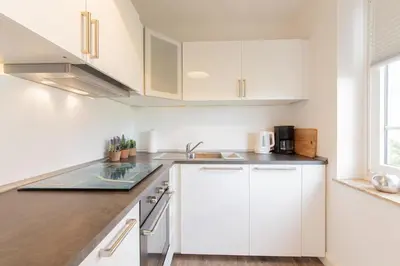 Küche/Küchenzeile in der Unterkunft Ferienwohnung Lieblingsplatz