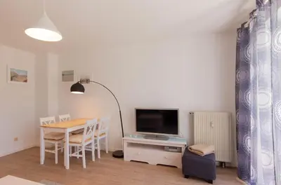 TV/Unterhaltungsangebot in der Unterkunft Ferienwohnung Kurpark-Residenz App. 5