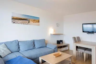 TV/Unterhaltungsangebot in der Unterkunft Ferienwohnung MehrBlick 11