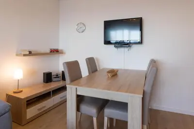 TV/Unterhaltungsangebot in der Unterkunft Ferienwohnung MehrBlick 33