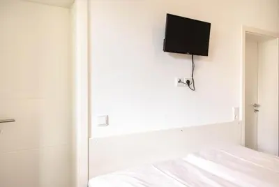 TV/Unterhaltungsangebot in der Unterkunft Ferienwohnung Ostseeperle