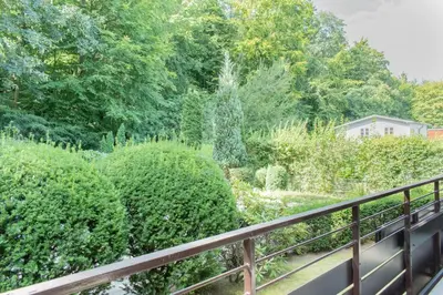 Ein Garten an der Unterkunft Ferienwohnung Nordwind