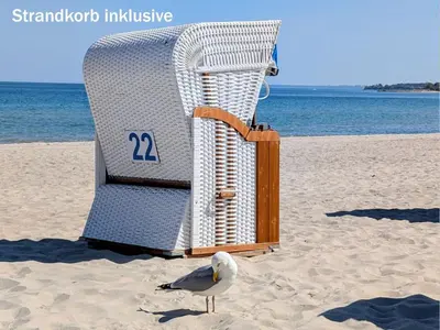 Ein Strand an oder in der Nähe der Ferienwohnung