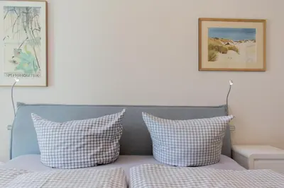 Ein Bett oder Betten in einem Zimmer der Unterkunft Ferienwohnung Wohlfühloase