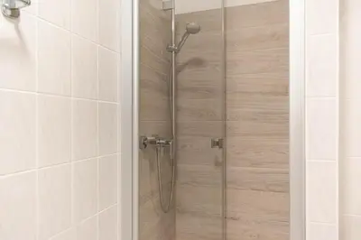 Ein Badezimmer in der Unterkunft Ferienwohnung Seebrücke 09
