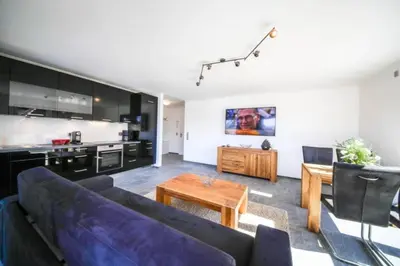 TV/Unterhaltungsangebot in der Unterkunft Ferienwohnung Sonnendeck