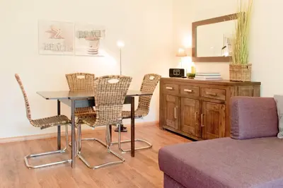 Grundriss der Unterkunft Ferienwohnung Strandhafer