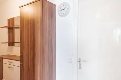 Küche/Küchenzeile in der Unterkunft Ferienwohnung Traum Ostseeblick