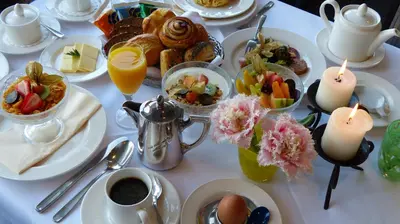 Essen im Hotel oder in der Nähe