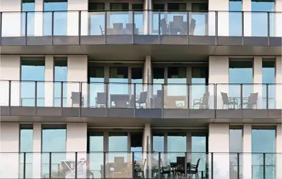 Ein Balkon oder eine Terrasse in der Unterkunft Highend Travemünde - Whg 307