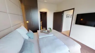 TV/Unterhaltungsangebot in der Unterkunft White Pearl Apartment 4.40