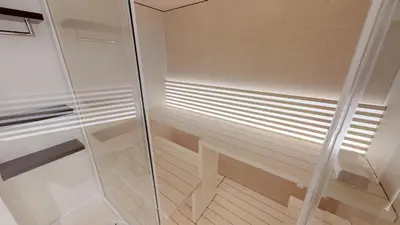 Ein Badezimmer in der Unterkunft White Pearl Apartment 0.13