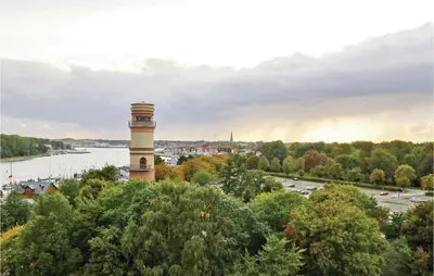 Blick auf einen Fluss in der Nähe der Ferienwohnung