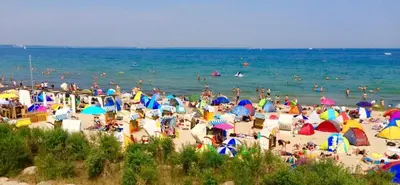 Ein Strand an oder in der Nähe der Ferienwohnung