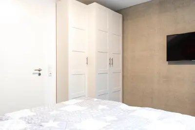 TV/Unterhaltungsangebot in der Unterkunft Ferienwohnung Hafenkante