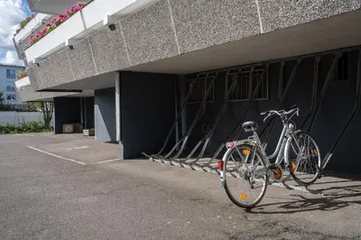 Radfahren an der Unterkunft Appartementhaus Terrassenhügel Strandsuite oder in der Nähe