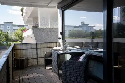 Grundriss der Unterkunft Appartementhaus Terrassenhügel Strandsuite