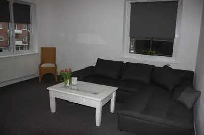 Ein Sitzbereich in der Unterkunft Andrea