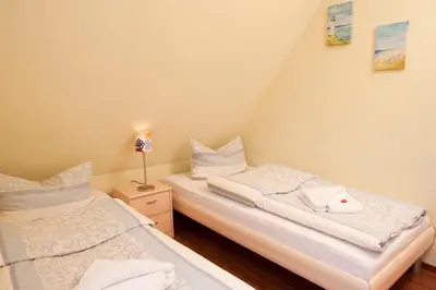 Ein Bett oder Betten in einem Zimmer der Unterkunft Gönndyr