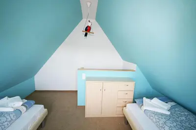 Ein Bett oder Betten in einem Zimmer der Unterkunft Gönndyr