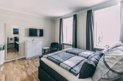 TV/Unterhaltungsangebot in der Unterkunft Nordic Wave Apartments