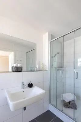Ein Badezimmer in der Unterkunft Nordic Wave Apartments