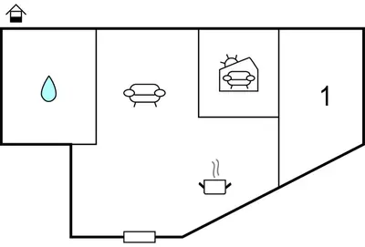 Grundriss der Unterkunft Passatvilla - Apartment 2