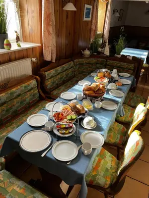 Essen in der Pension oder in der Nähe