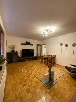 TV/Unterhaltungsangebot in der Unterkunft Apartment in Uninähe