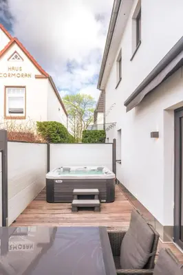 Grundriss der Unterkunft Beach House Meerlust mit Whirlpool