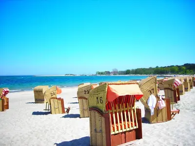 Ein Strand an oder in der Nähe des Hotels