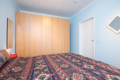 Ein Bett oder Betten in einem Zimmer der Unterkunft 