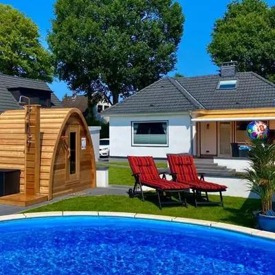 Luxuriöses Ferienhaus Anita mit Pool