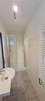 Ein Badezimmer in der Unterkunft Hotel Herrenhof