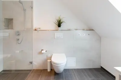 Ein Badezimmer in der Unterkunft Ferienwohnung Bude 37 Whg 7