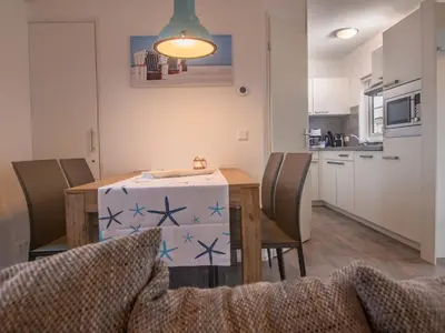 Küche/Küchenzeile in der Unterkunft Strand 12