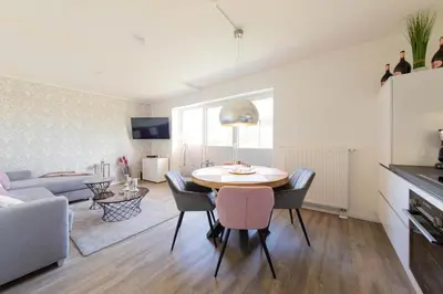 TV/Unterhaltungsangebot in der Unterkunft Ferienwohnung Sonnentanz