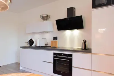 Küche/Küchenzeile in der Unterkunft Ferienwohnung Rocco