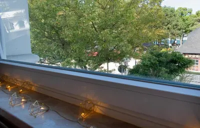 Ein Balkon oder eine Terrasse in der Unterkunft Ferienwohnung Godewind