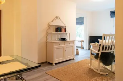 Ein Bett oder Betten in einem Zimmer der Unterkunft Ferienwohnung Godewind