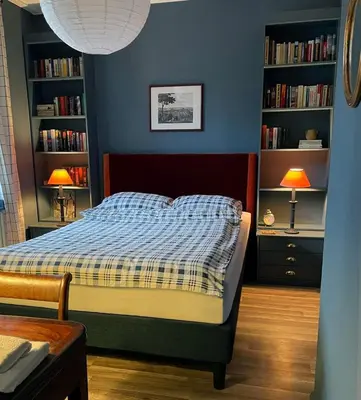 Ein Bett oder Betten in einem Zimmer der Unterkunft The cozy family Retreat Lübeck