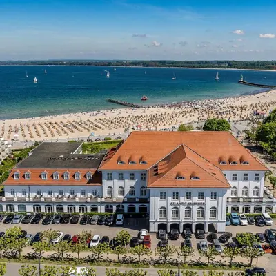 Ein allgemeiner Meerblick oder ein Meerblick von des Hotels aus