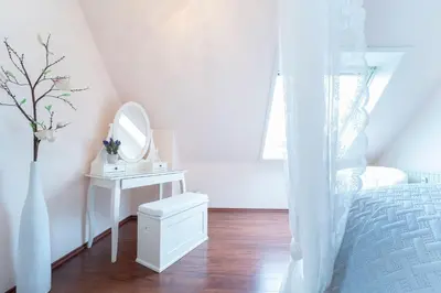 Ein Bett oder Betten in einem Zimmer der Unterkunft Haus Seeburg Greta