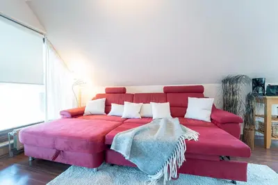 Ein Bett oder Betten in einem Zimmer der Unterkunft Haus Seeburg Greta