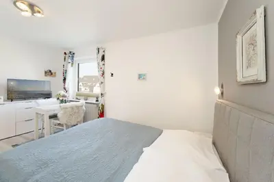 Ein Bett oder Betten in einem Zimmer der Unterkunft Steffis Vogelnest