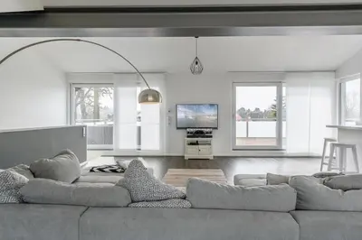 TV/Unterhaltungsangebot in der Unterkunft Fischerhuus Wohnung 3