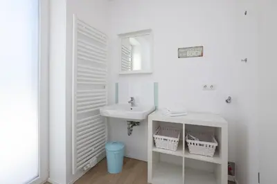 Ein Badezimmer in der Unterkunft Fischerhuus Wohnung 2